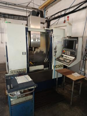 3- osé CNC vertikální obráběcí centrum SPINNER VC 560